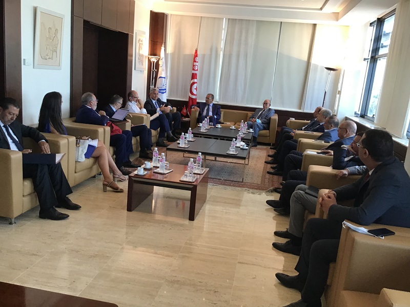 سمير ماجول يستقبل نائب رئيس مجموعة البنك الدولي